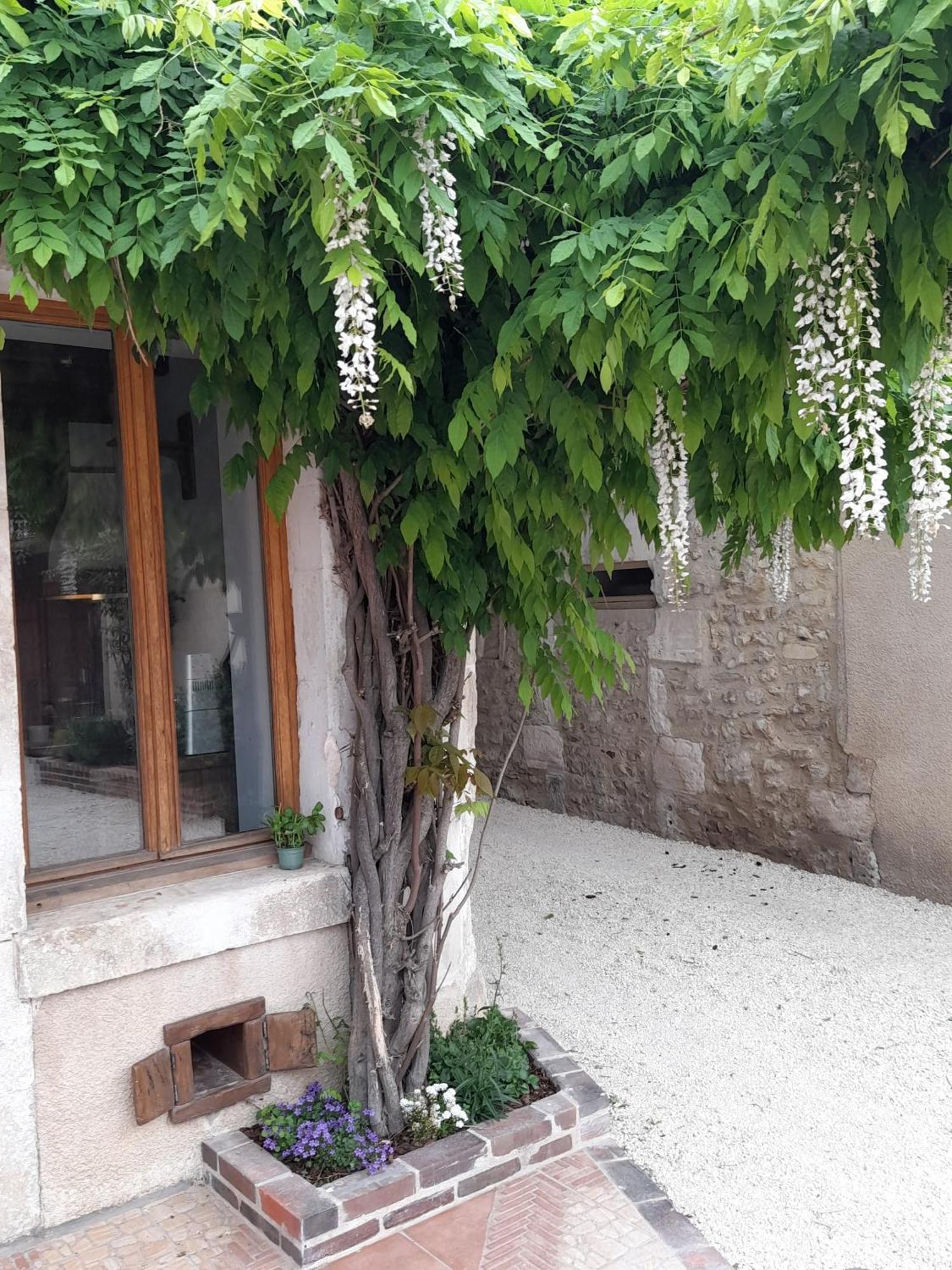 Bed and Breakfast Aux Sources De Ouanne Exterior foto